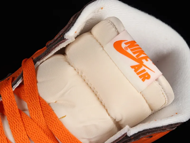 All categories Air Jordan Jordan series basketball shoes Air Jordan 1 High Air Jordan 1 High "Starfish" AJ1 Joe 1 white orange high-top basketball shoes DO9369-101